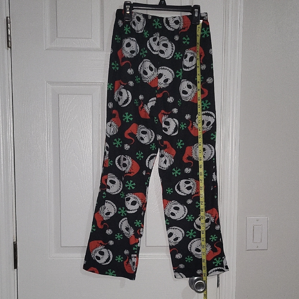 Kids Halloween Pajama Pants - Black and Red L(12/14)